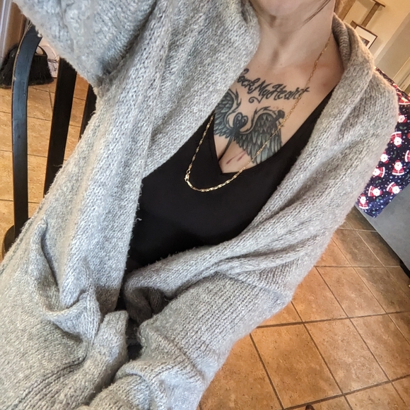 Big Cozy Anthropologie Slouchy Cardigan - Picture 4 of 7